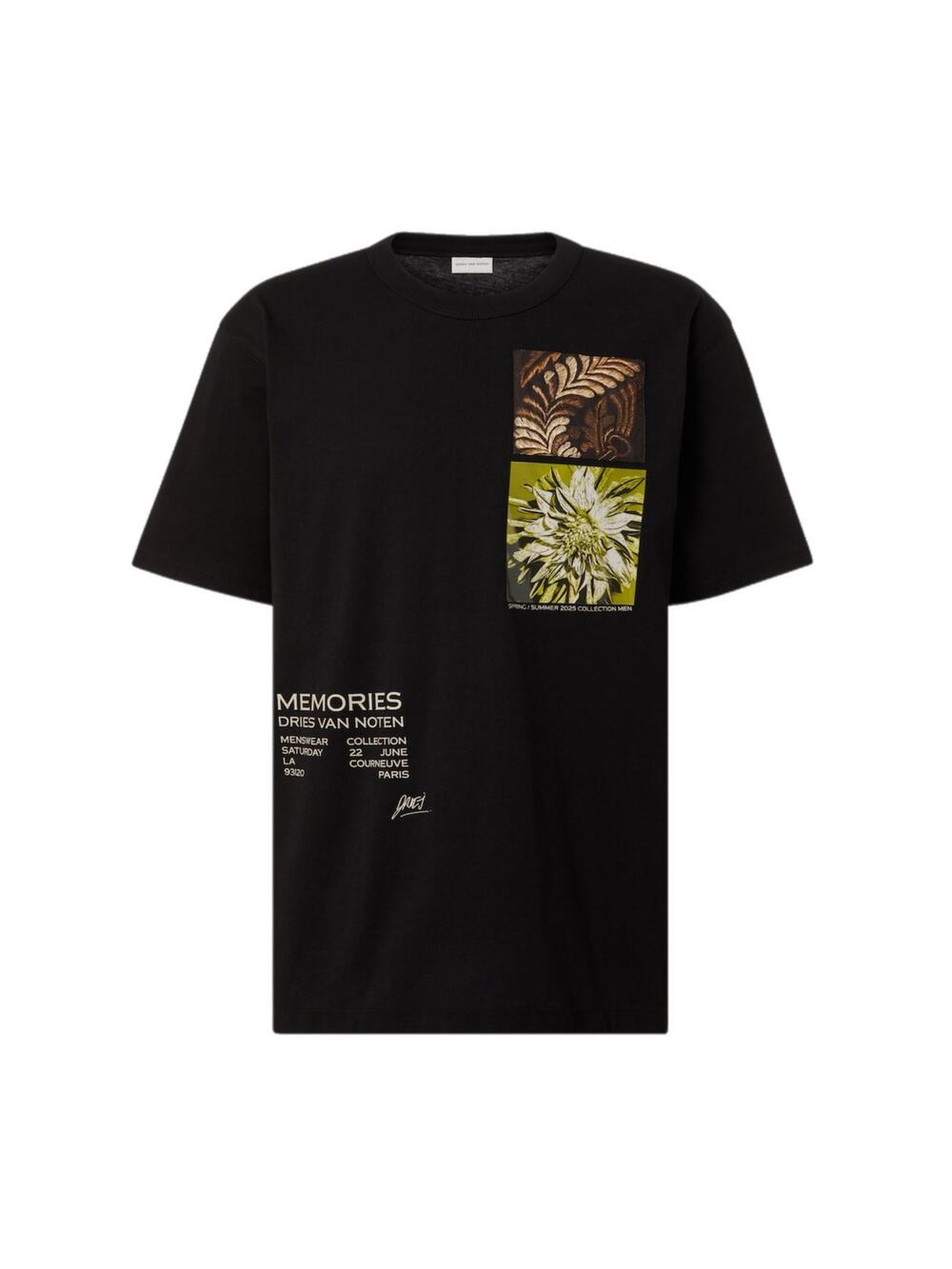 Dries Van Noten “Memories” Graphic T-Shirt SS25